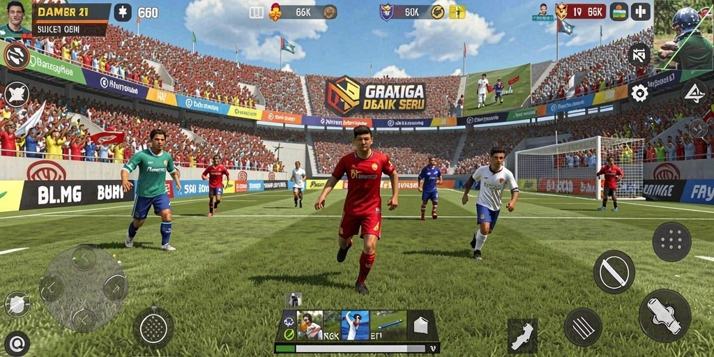 Tampilan gameplay seru di 66K dengan grafis yang memukau.
