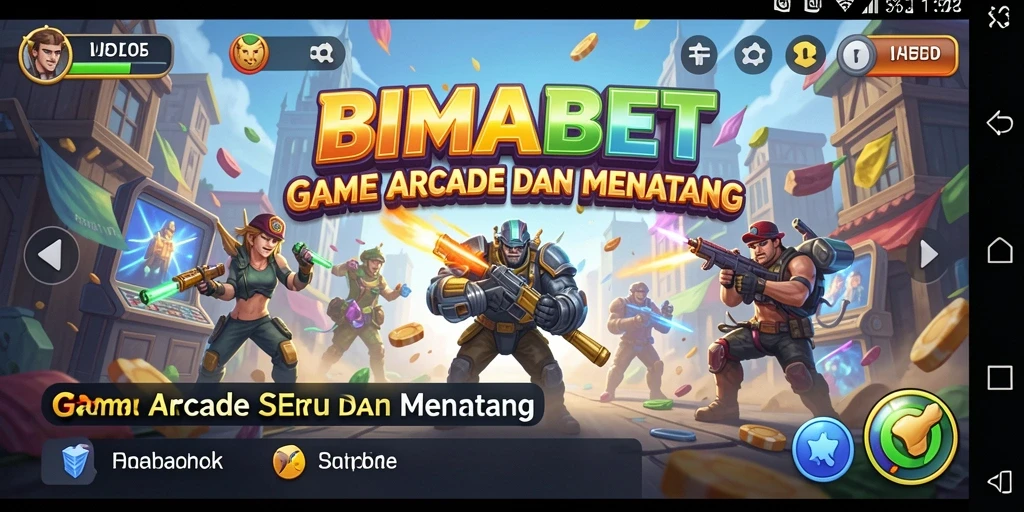 Tangkapan layar gameplay seru dari BIMABET yang menunjukkan aksi Arcade.