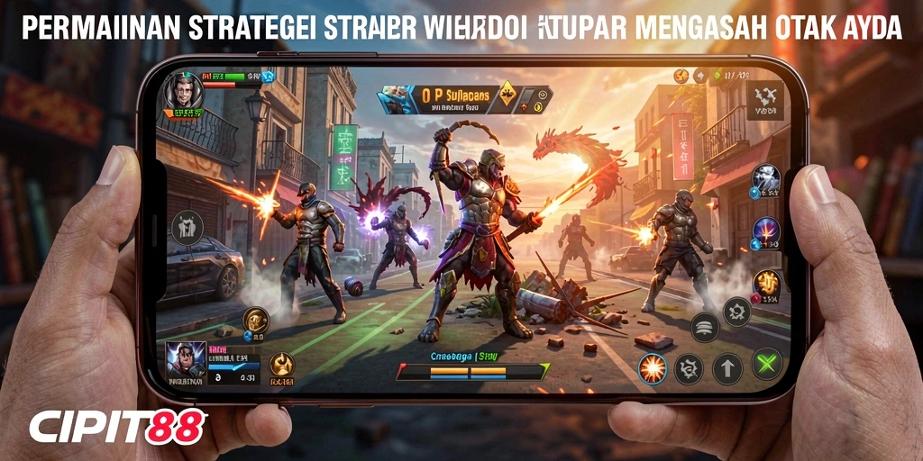 Tampilan gameplay mendalam dalam CIPIT88 yang menarik dan strategis.