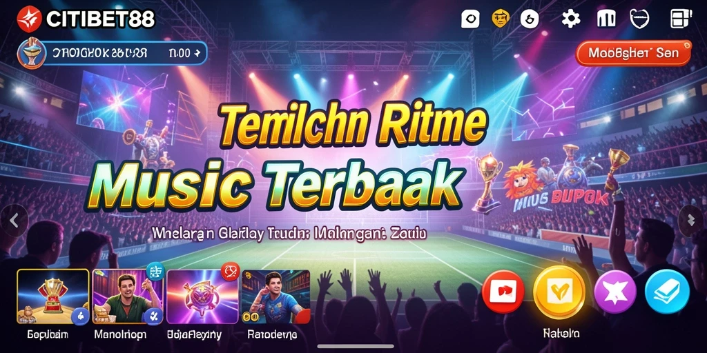 Tangkapan layar gameplay CITIBET88 yang menampilkan pengalaman musik yang seru.