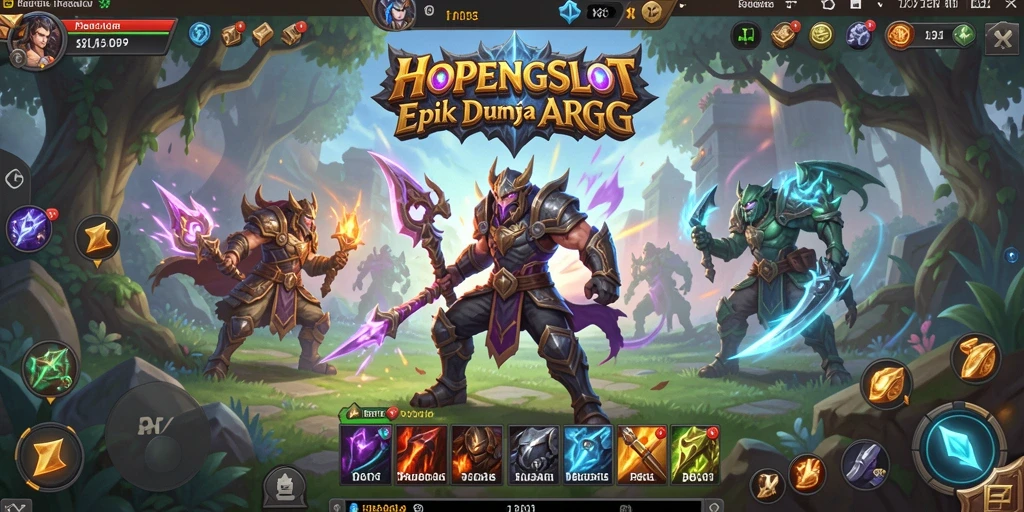Tangkapan layar gameplay <strong>HOPENGSLOT</strong> yang memperlihatkan aksi pertarungan menegangkan.