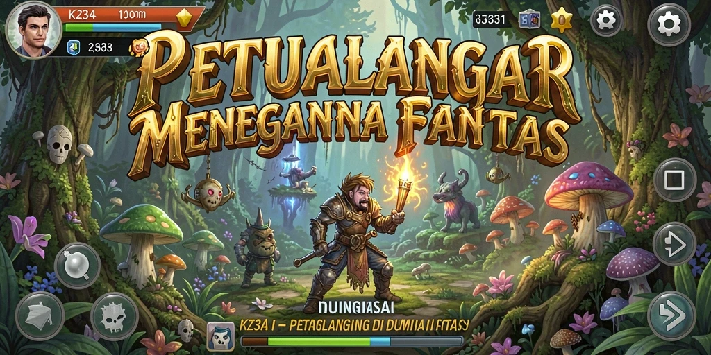 Tampilan gameplay K234 dalam petualangan yang menegangkan dan memikat.