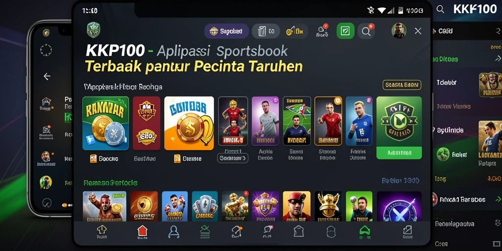 Tampilan gameplay KPK100 yang menarik dan interaktif.
