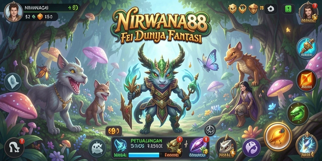Tampilan gameplay NIRWANA88 yang menarik dan penuh aksi.