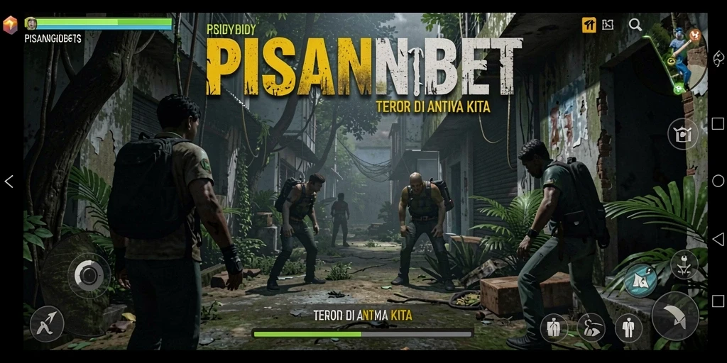 Tampilan gameplay menakutkan dengan suasana Horror yang mencekam.