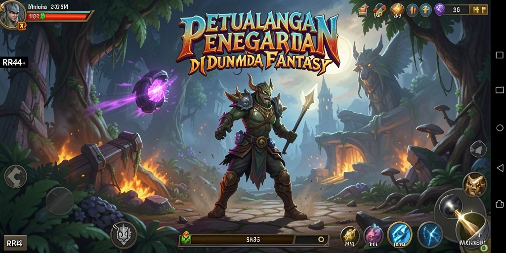 Gameplay seru dalam RR44 menantang dan memukau.