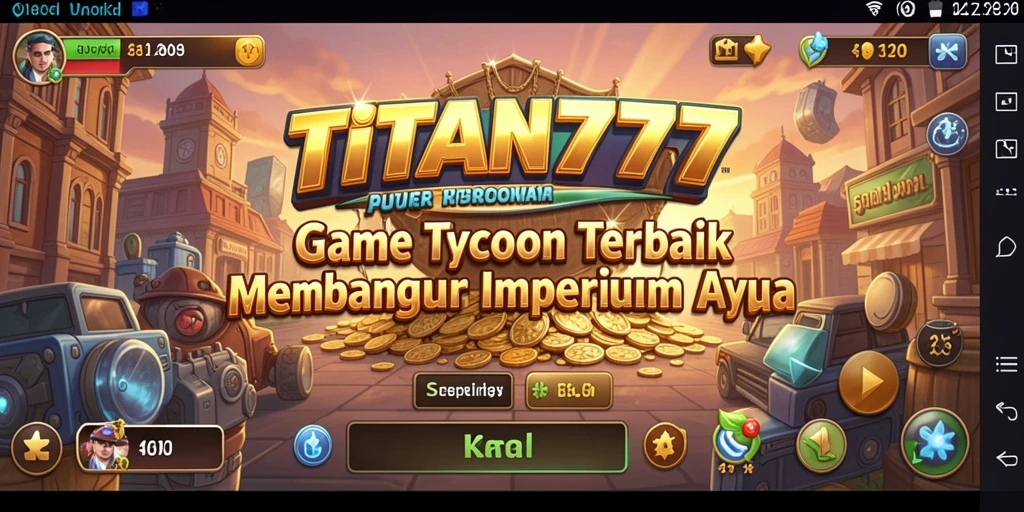 Tampilan permainan <strong>TITAN777</strong> dengan grafis yang menarik dan gameplay yang seru.