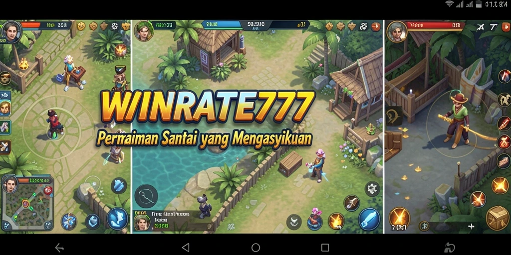 Tampilan gameplay WINRATE777 yang seru dan mengasyikkan.